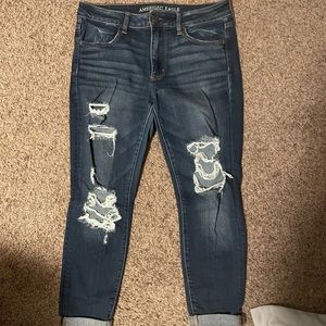 American eagle mid rise jeans